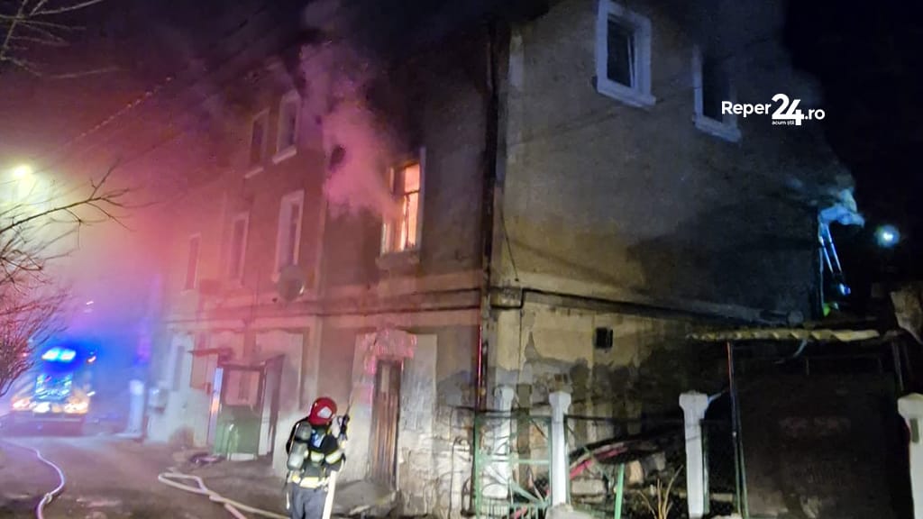 incendiu doman