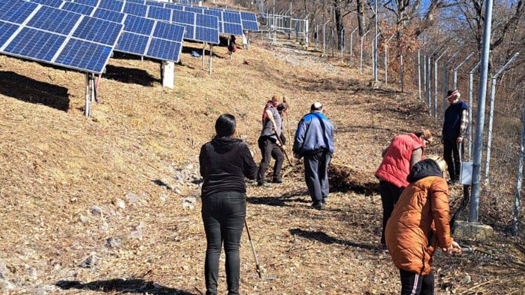 Parcul fotovoltaic din Băile Herculane în proces de reactivare