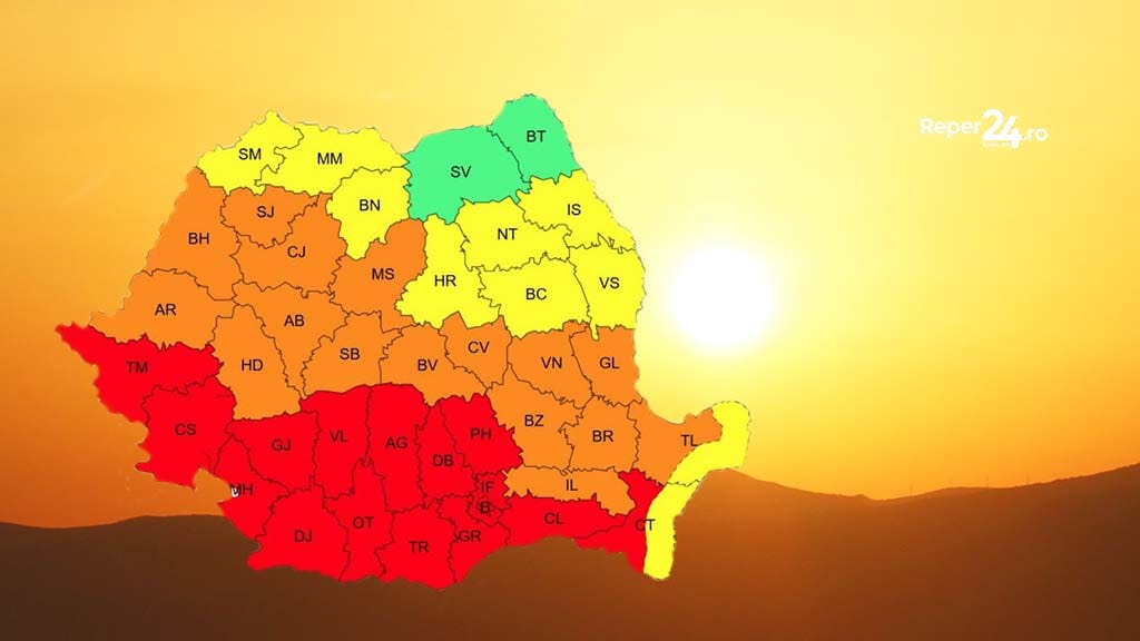 cod roșu de caniculă