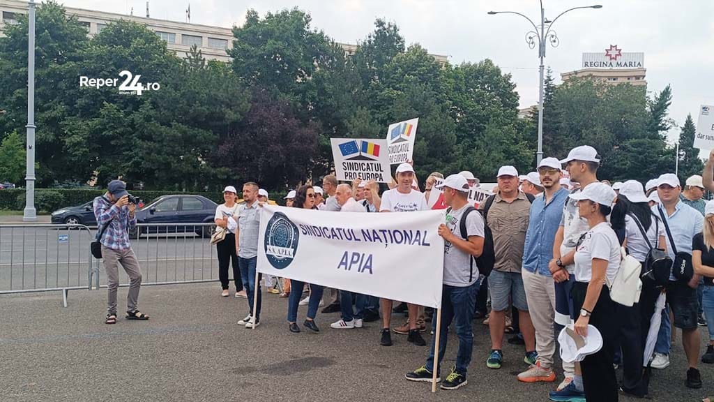 protest APIA Caraș-Severin
