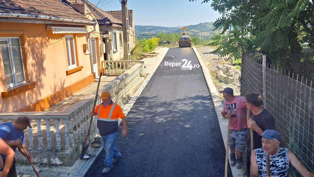 asfaltare străzi reșița