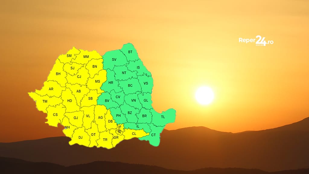 între 33 și 37 de grade