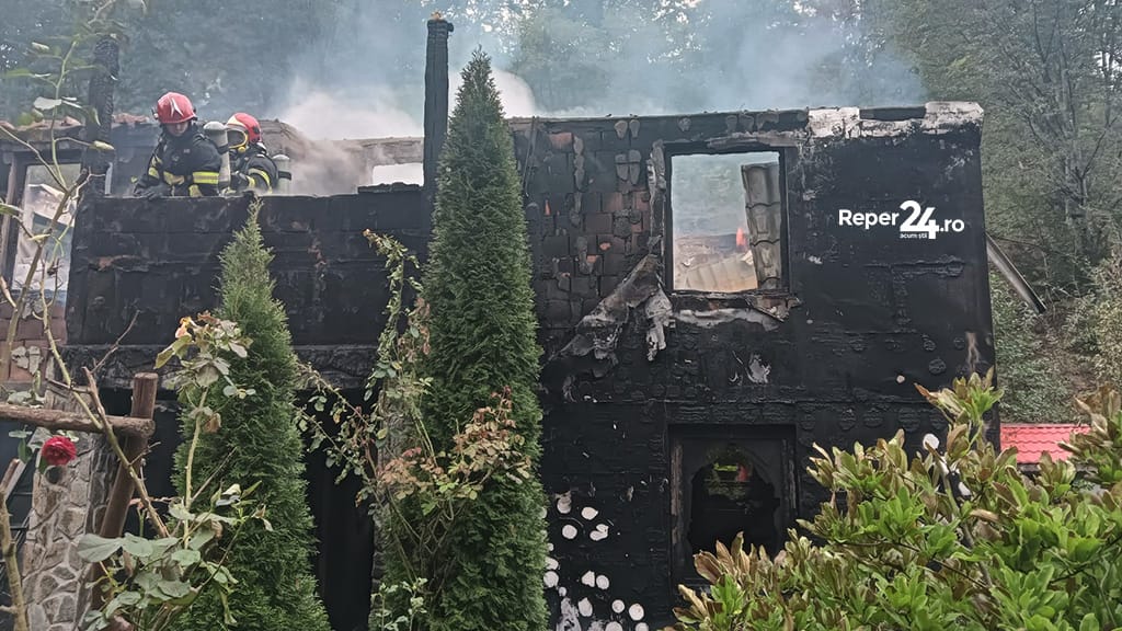incendiu ocna de fier