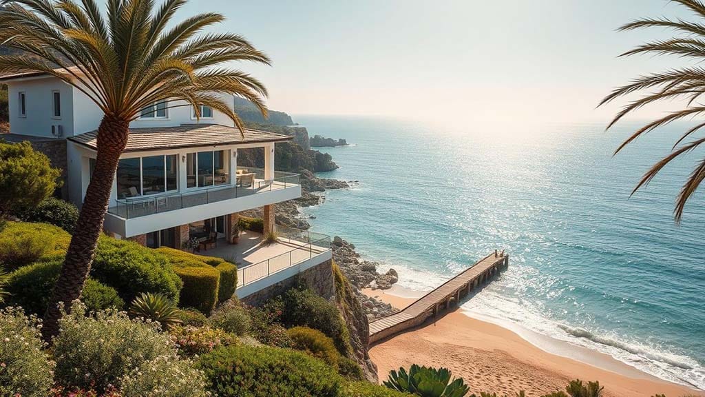 casa pe malul oceanului